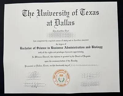 University of Texas at Dallas diploma, where to buy UT Dallas degree?