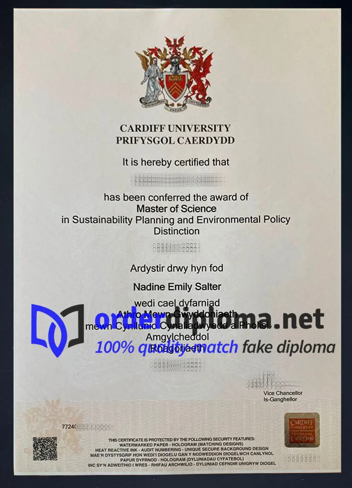 Buy Cardiff University diploma, get Cardiff University degree online.