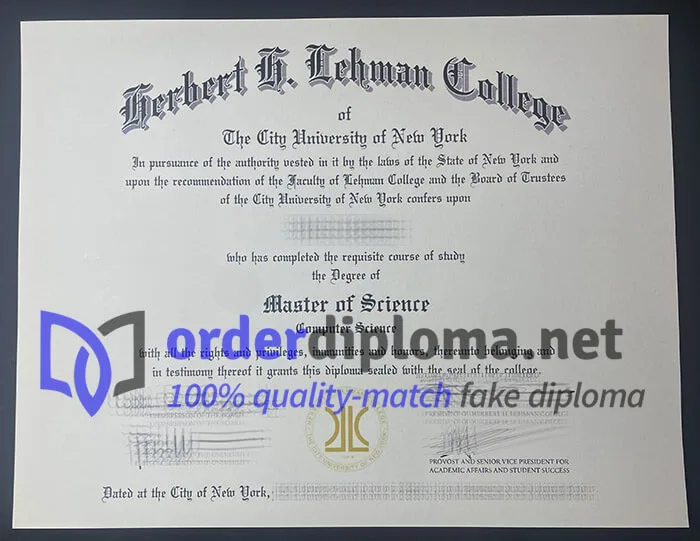 Where to get Lehman College diploma? buy fake degree