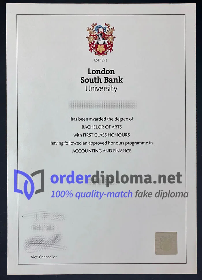 Where to buy London South Bank University diploma? buy LSBU degree online