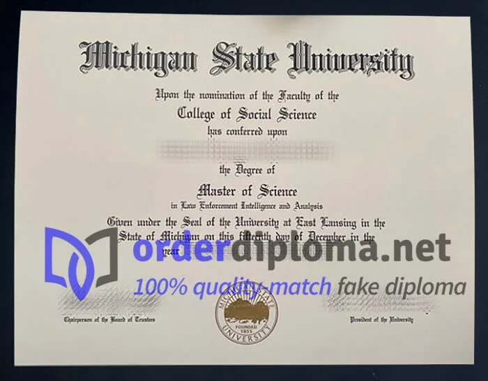 Where to get Michigan State University diploma? buy MSU degree online.