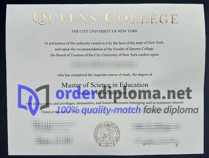 How to buy Queens College fake diploma?