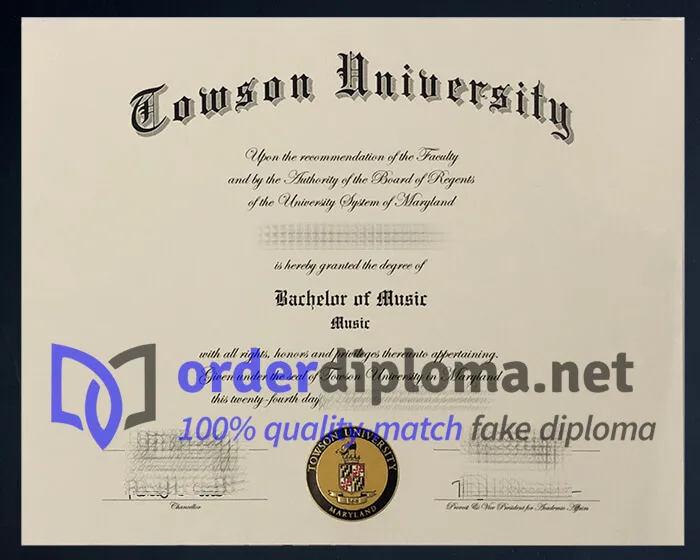 Order Towson University diploma, buy degree online.