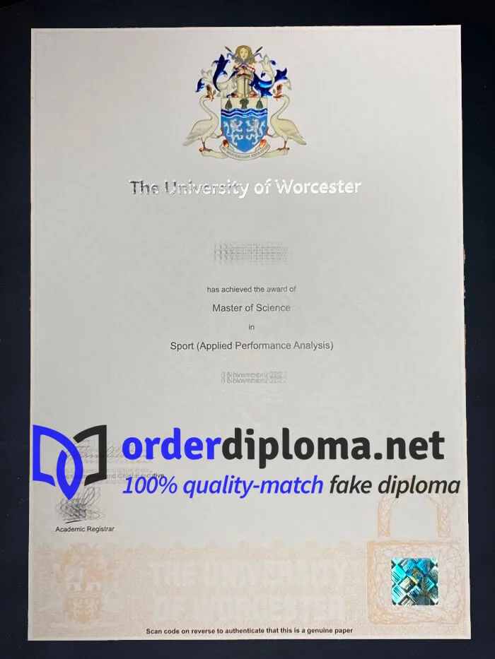 Buy University of Worcester diploma, get fake University of Worcester degree.