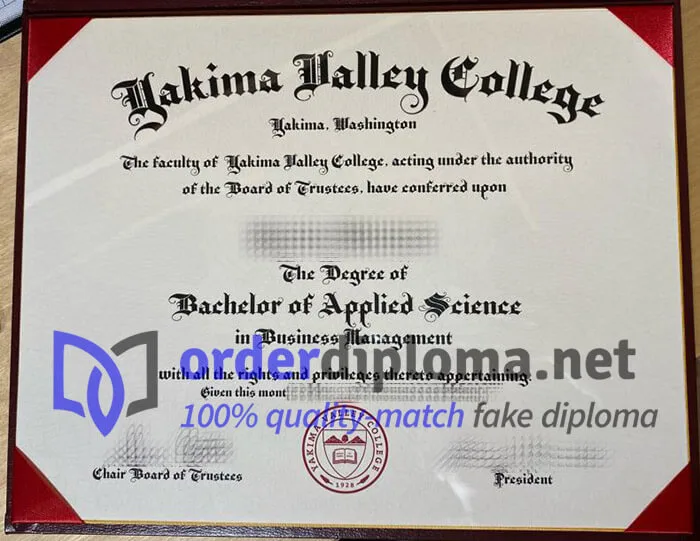 get Yakima Valley College diploma, buy YVC fake degree.