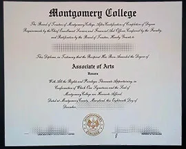 Montgomery College Fake Diplomas – Affordable & Realistic