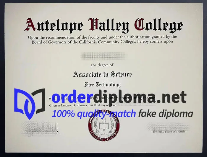 Where to order Antelope Valley College diploma? buy AVC degree online.