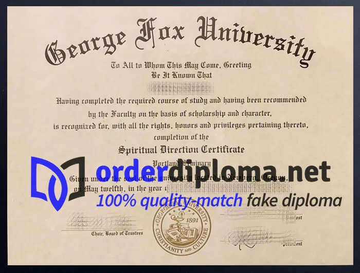 Buy George Fox University diploma, order GFU degree online,