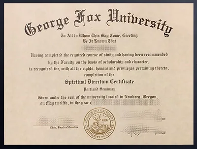 Buy George Fox University Fake Diploma Online