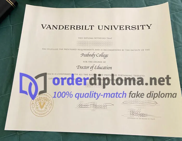 Get Vanderbilt University diploma, order Vanderbilt University degree online.